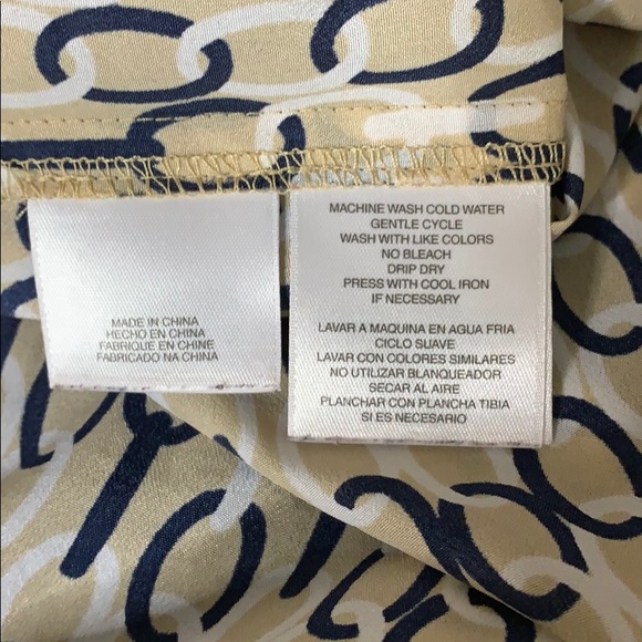 Jones New York Sleeveless Top Career Wear Sz 4 EUC - Picture 6 of 8